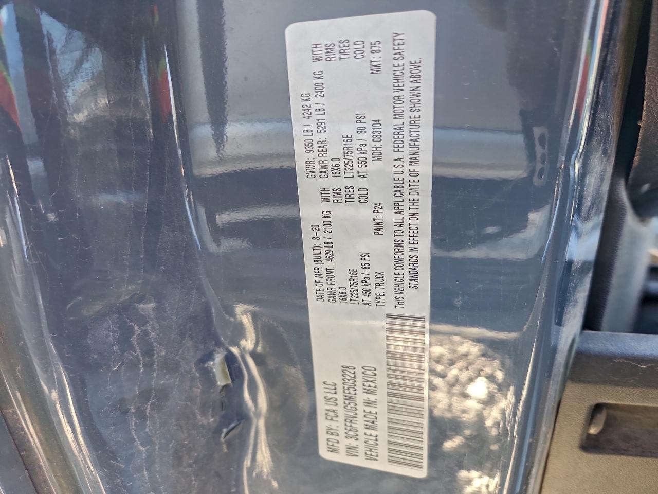 Ram Promaster 3500 High Image 7