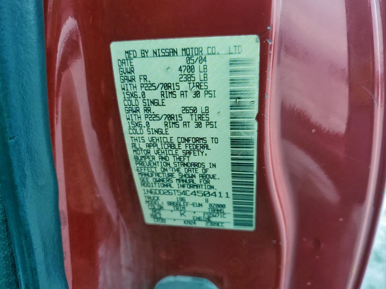 Nissan Frontier King Cab Xe Image 5