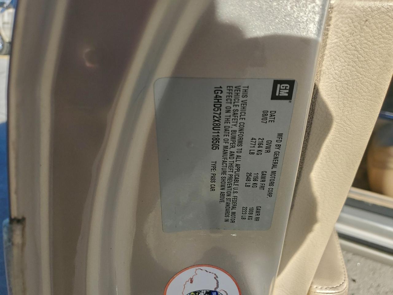 Buick Lucerne Cxl Image 12