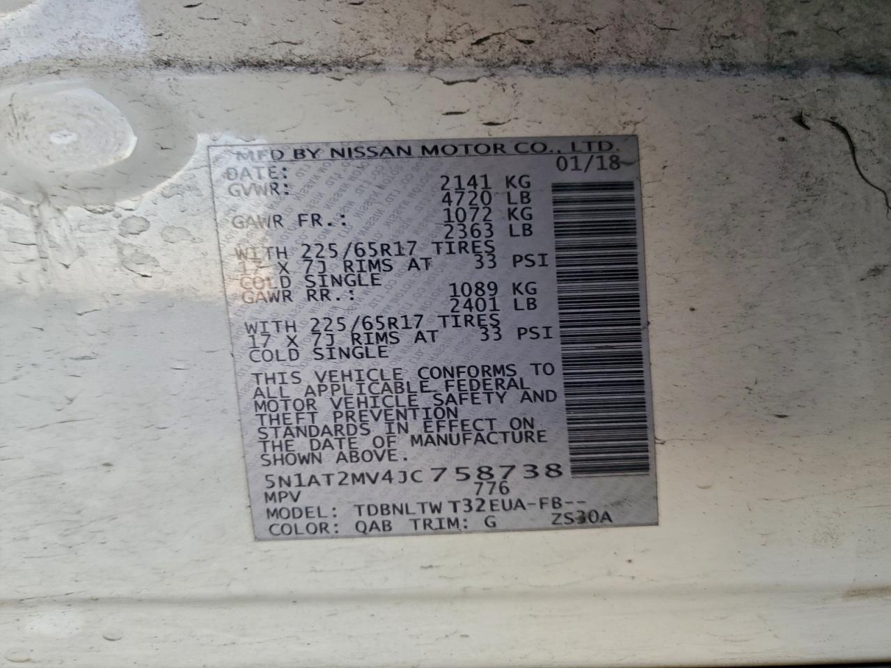 Nissan Rogue S Image 12