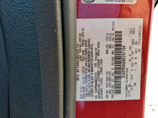 Ford Fusion Se Image 8