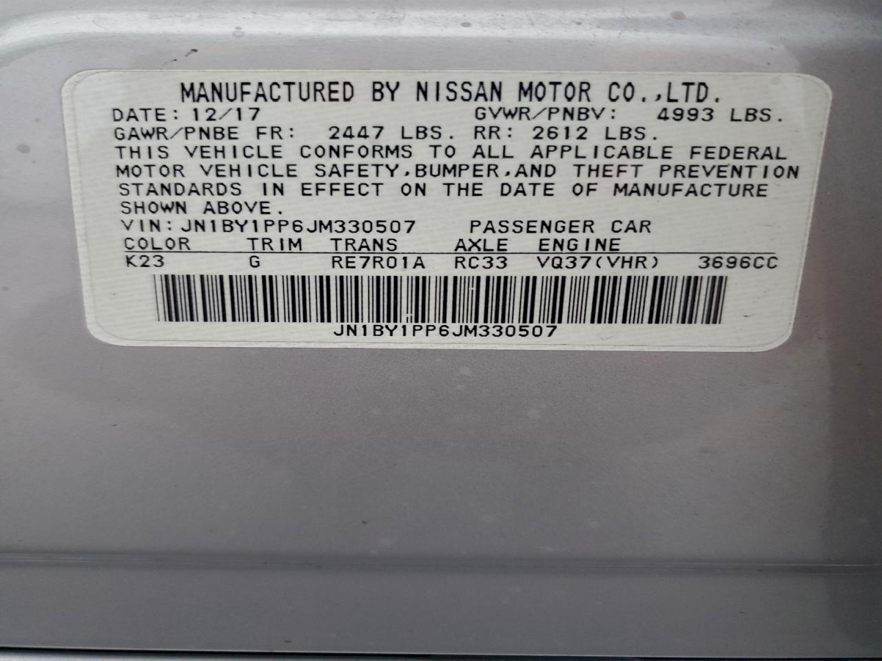 INFINITI Q70 3.7 Luxe Image 9