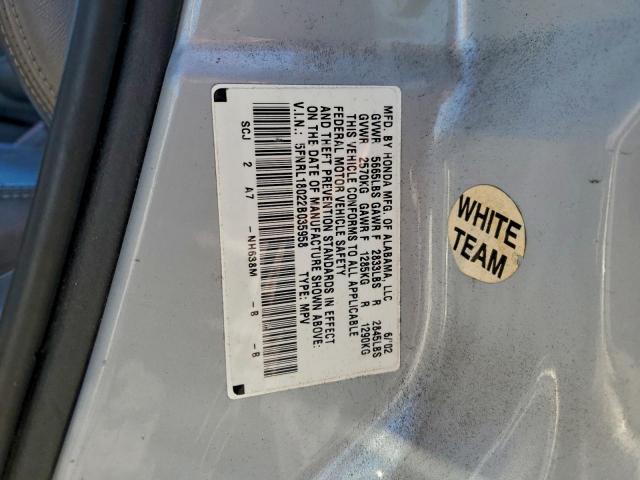 Honda Odyssey Exl Image 11