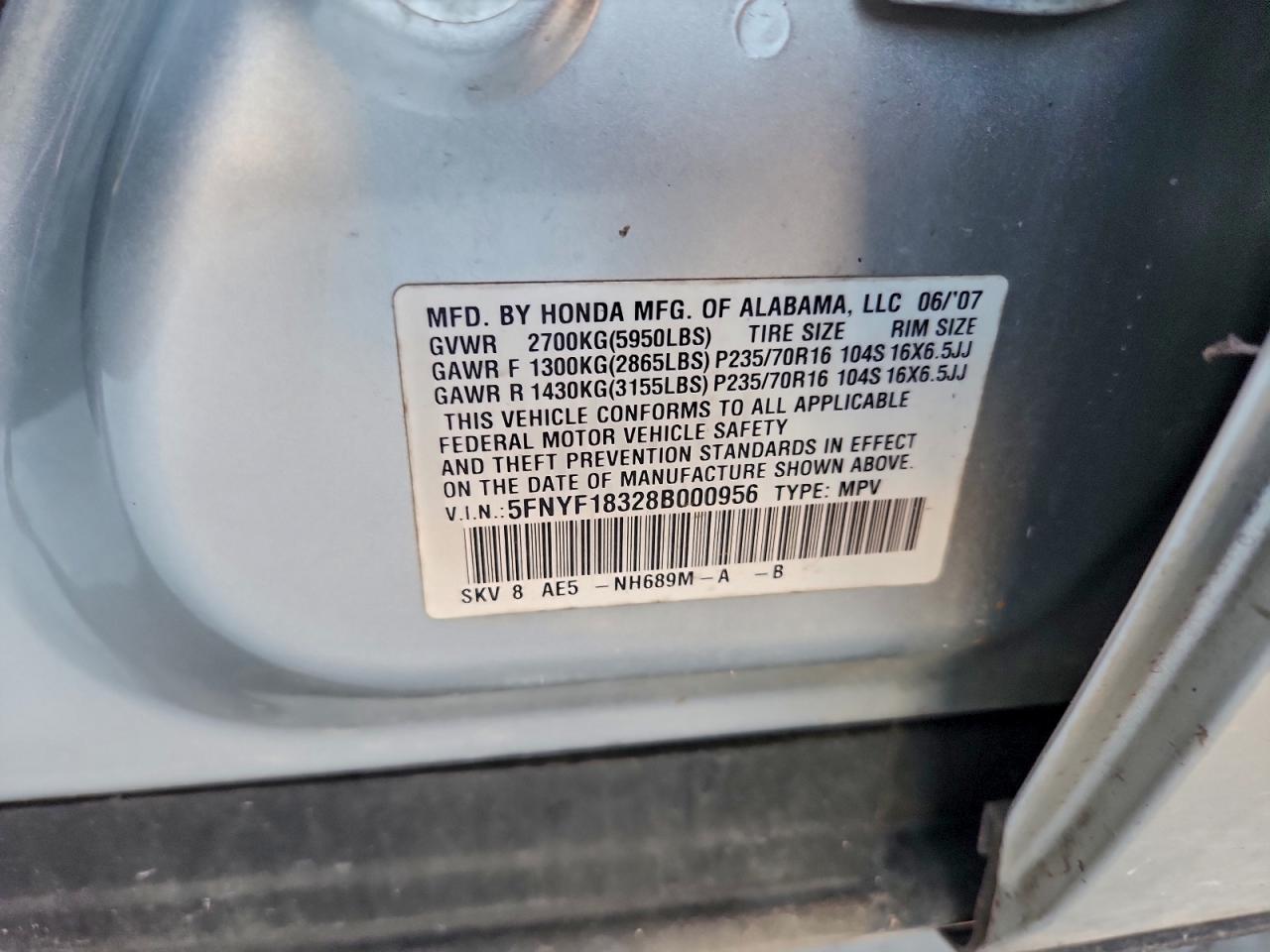 Honda Pilot Se Image 11