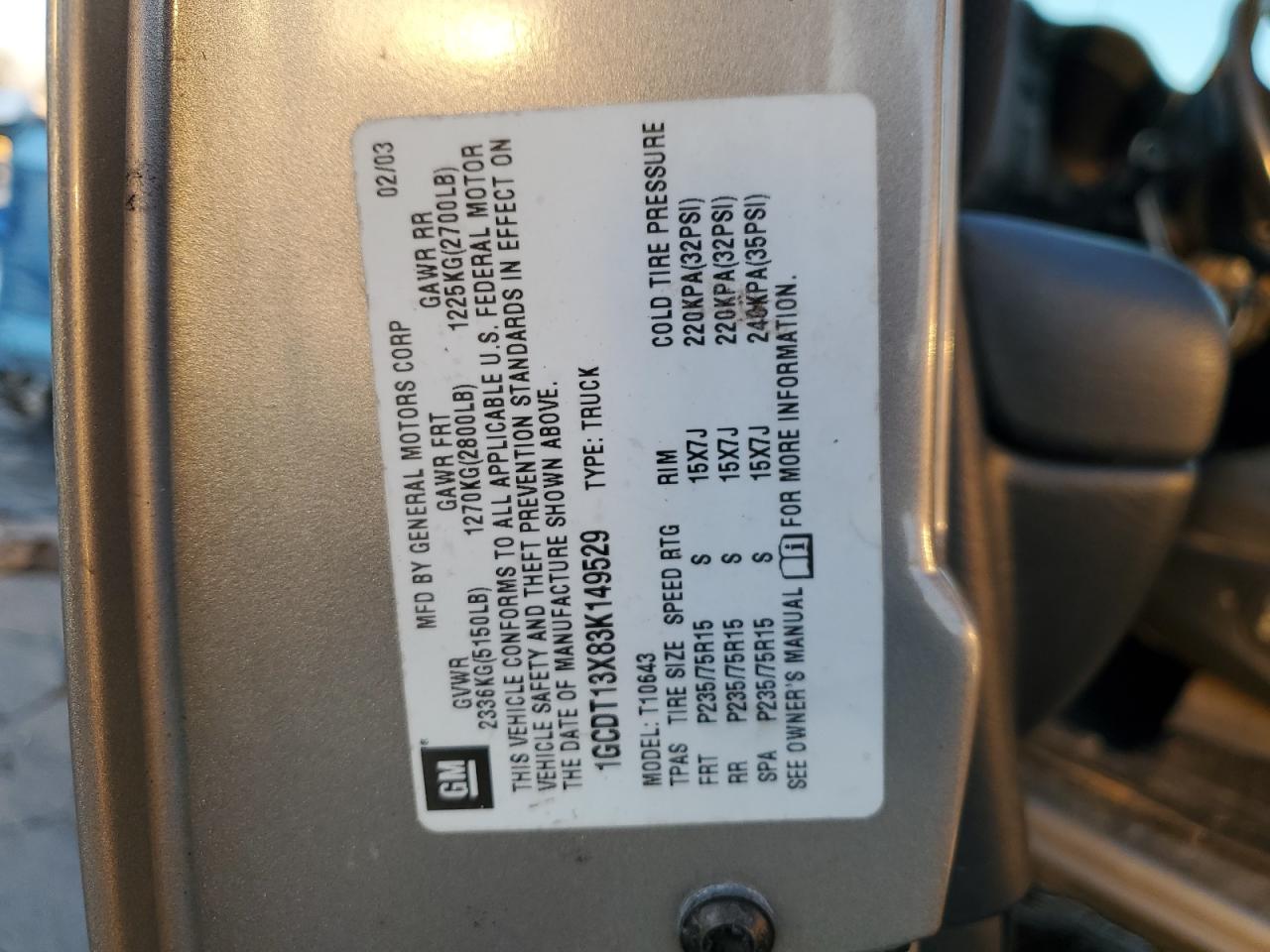 Chevrolet S-10 S10 Image 10