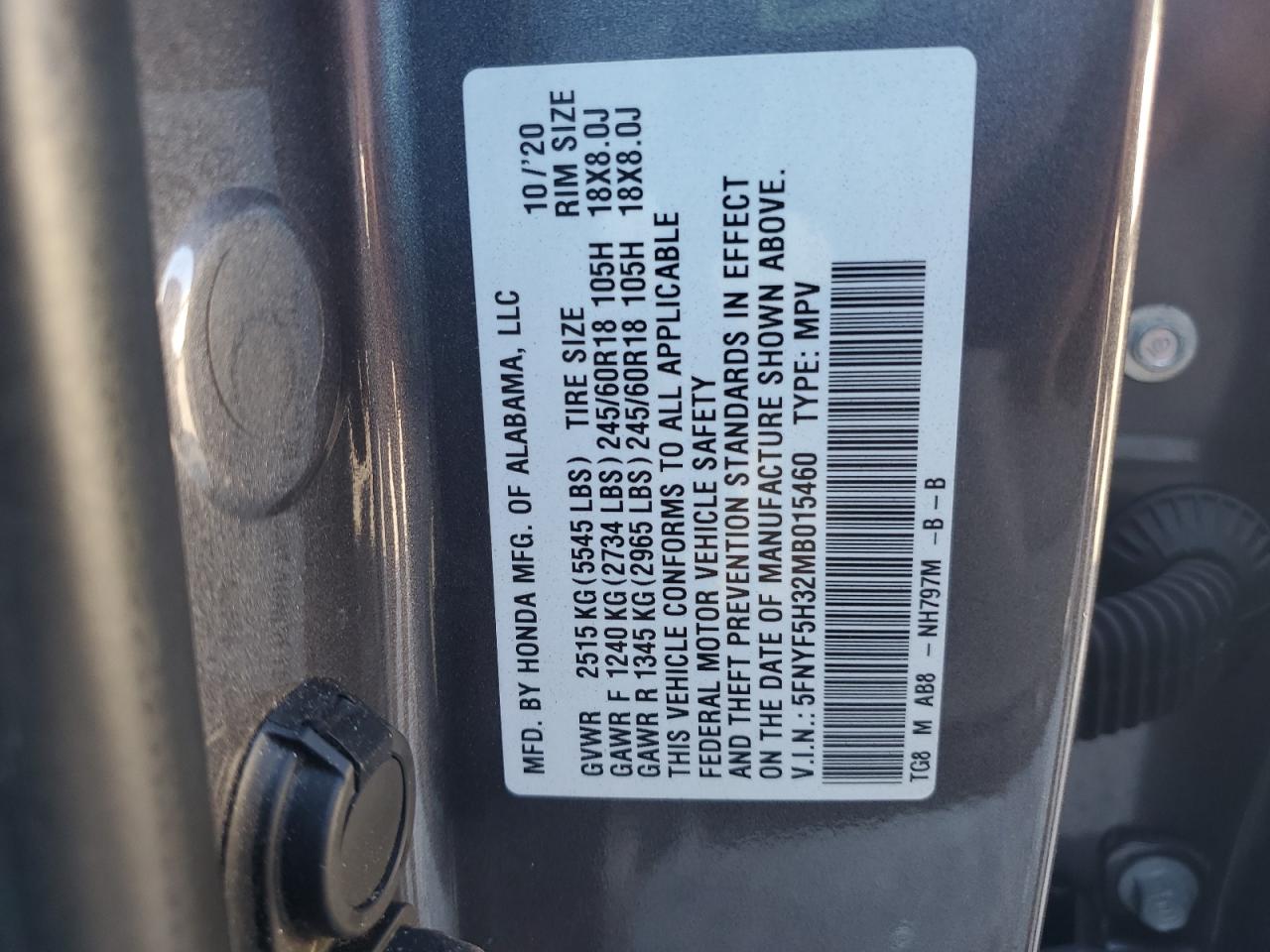 Honda Pilot Ex Image 12