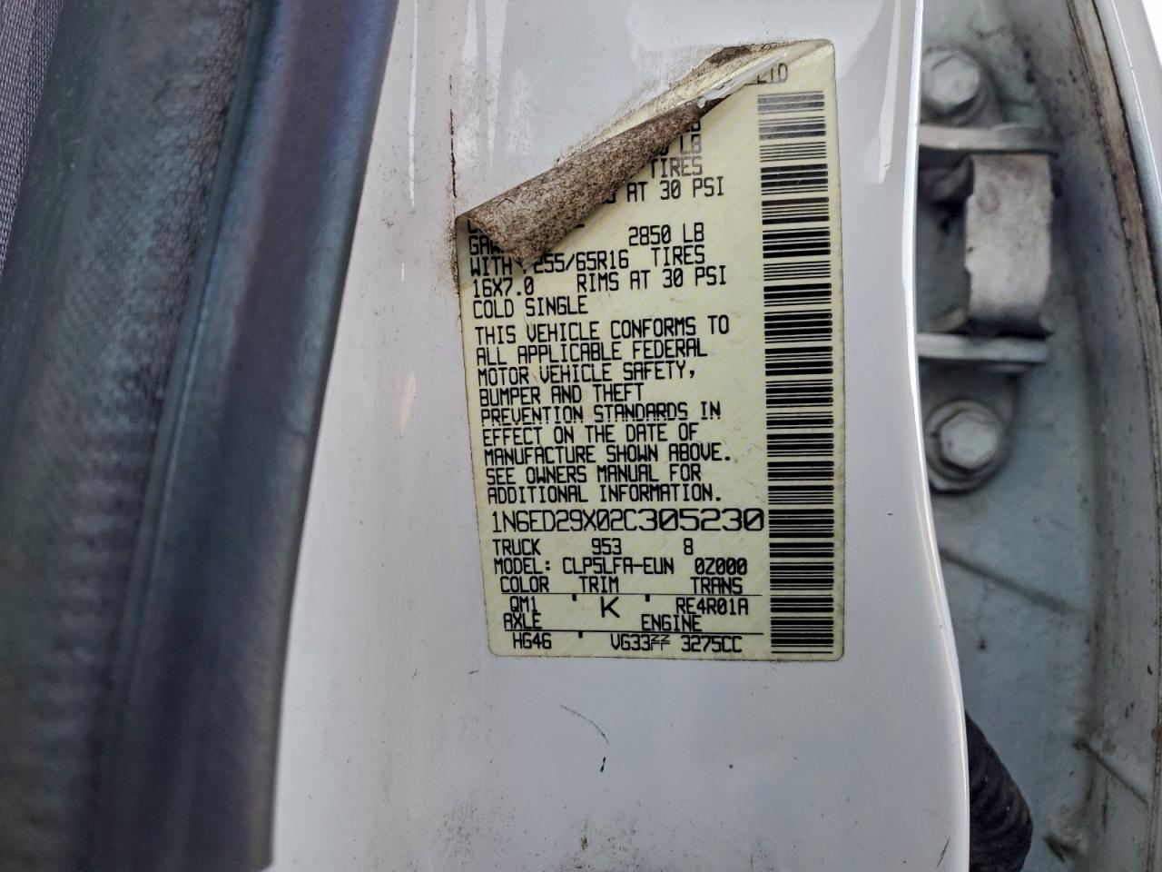 Nissan Frontier Crew Cab Xe Image 12