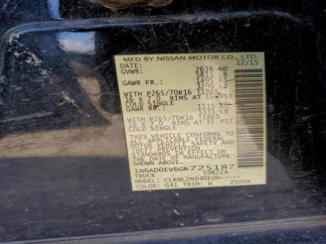 Nissan Frontier S Image 8